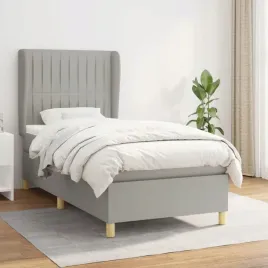 vidaxl-lozko-kontynentalne-z-materacem-jasnoszare-tkanina-90x190-cm