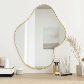 vidaxl-lustro-scienne-zlote-60x50-cm