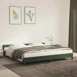vidaxl-rama-lozka-bez-materaca-ciemnozielone-200x200-cm-aksamit
