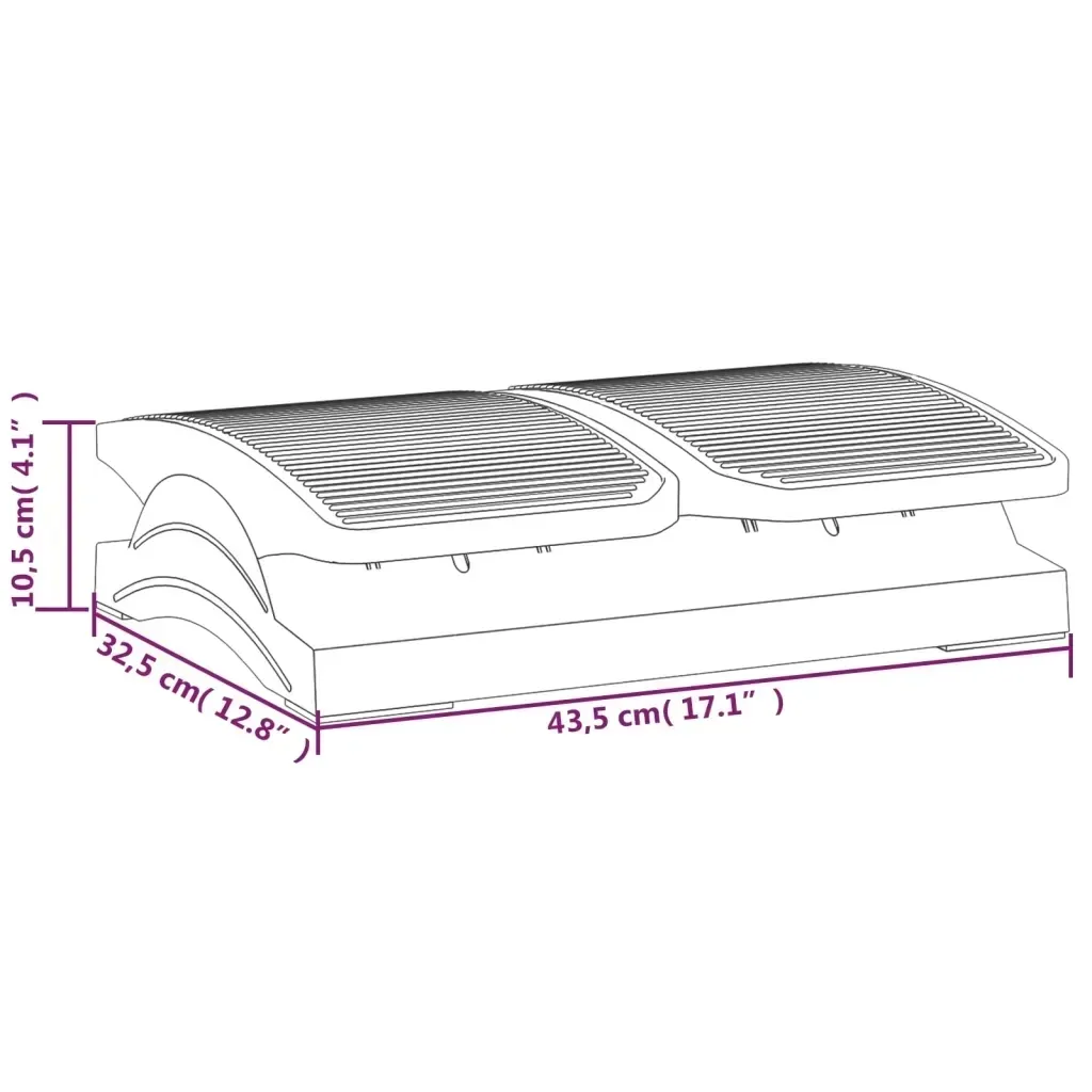 vidaxl-podnozek-czarny-435x325x105-cm