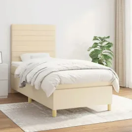 vidaxl-lozko-kontynentalne-z-materacem-kremowe-tkanina-80x200-cm