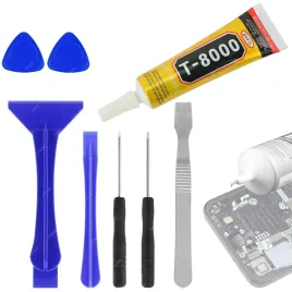 klej-t-8000-15ml-wymiana-szybki-ekranu-zestaw-otwierakow-wkretakow-7-elem