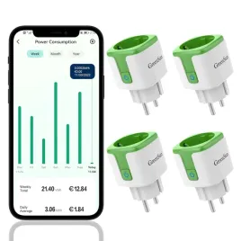 greensun-smart-wlan-socket-energy-measurement-alexa-control-4pcs