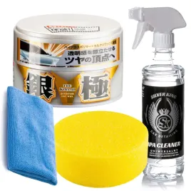 wosk-samochodowy-kiwami-light-ipa-aplikator-mikrofibra-zestaw-soft99