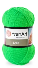 wloczka-yarnart-baby-50-g-8233-ultra-zielony-zielona