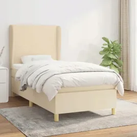 vidaxl-lozko-kontynentalne-z-materacem-kremowe-tkanina-90x190-cm