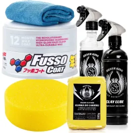 wosk-samochodowy-fusso-coat-light-ipa-lubrykant-glinka-mikrofibra-zestaw