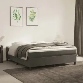 vidaxl-lozko-kontynentalne-z-materacem-ciemnoszare-180x200cm-aksamit