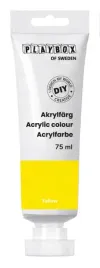 diy-farba-acrylic-paint-zolta-w-tubie-75ml