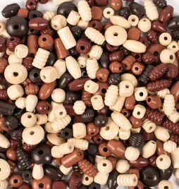 diy-koraliki-drewniane-mix-bezand-braz-250g