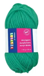 diy-przedza-akrylowa-wloczka-50-g-acryl-zielona