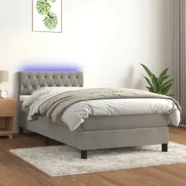 vidaxl-lozko-kontynentalne-z-materacem-i-led-szare-90x200-cm-aksamit