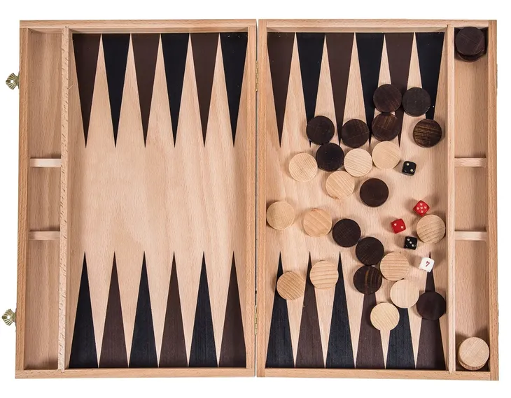 square-backgammon-z-drewna-28-basic-tryktrak-stan-nowy