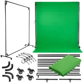 mobilny-stelaz-na-kolkach-3x3m-zielone-tlo-greenscreen-5x1-6m