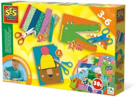 zestaw-do-wycinania-dla-dzieci-nozyczki-ses-14634
