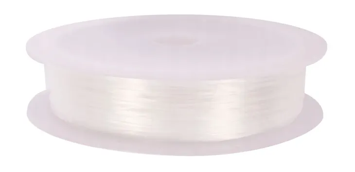 DIY Żyłka nylonowa biała rolka 1 x Ø 0,4 mm 12 m