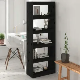 vidaxl-regal-na-ksiazki-przegroda-czarny-60x30x1675-cm-sosnowy