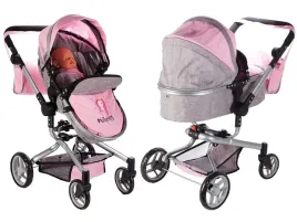 wozek-dla-lalek-2w1-gleboki-spacerowka-gondola-skladany-princess-torba