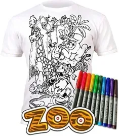 koszulka-do-malowania-safari-zoo-t-shirt-10-zmywalne-markery-7-8-lat