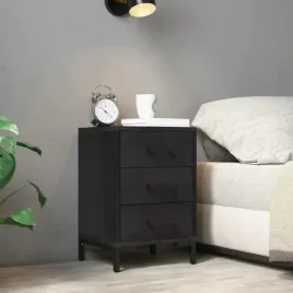 vidaxl-szafka-nocna-czarna-40x30x55-cm-drewno-sosnowe-z-odzysku