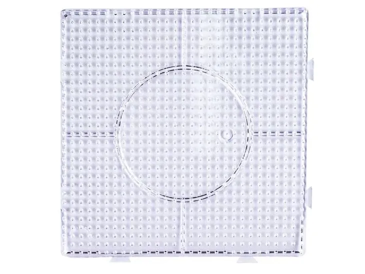 Szablon Podkładka przezroczysta KWADRAT 15 x15cm koraliki do prasowania 5mm