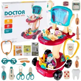 zestaw-malego-lekarza-maly-doktor-wozek-lekarski-29-el-rentgen-dla-dzieci