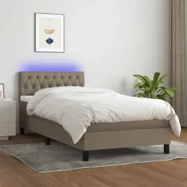 vidaxl-lozko-kontynentalne-z-materacem-taupe-100x200-cm-tkanina
