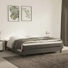 vidaxl-lozko-kontynentalne-z-materacem-ciemnoszare-180x200cm-aksamit