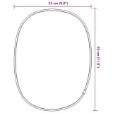 vidaxl-lustro-scienne-czarne-30x25-cm-waga-z-opakowaniem-0-9-kg