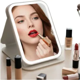 lusterko-kosmetyczne-led-do-makijazu-regulowane-podrozne-skladane-dotykowe