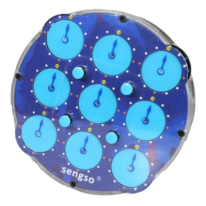 sengso-4x4-magnetic-clock-blue