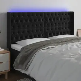 vidaxl-zaglowek-do-lozka-z-led-czarny-203x16x118-128-cm-aksamit