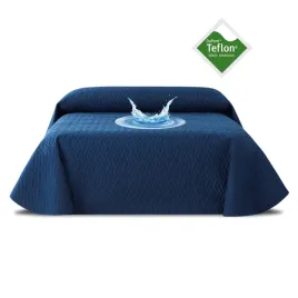 narzuta-na-lozko-wodoodporna-teflon-200-x-270cm-granatowa-pikowana-narzuta