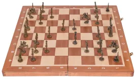 square-szachy-metalowe-amerykanskie-szachownica-drewniana-48-x-48-cm