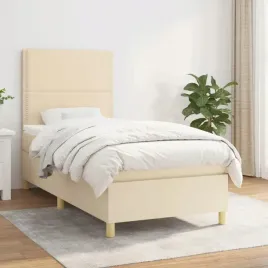 vidaxl-lozko-kontynentalne-z-materacem-kremowe-tkanina-90x200-cm