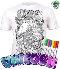 koszulka-do-malowania-jednorozec-mandala-10-zmywalne-markery-9-11-lat
