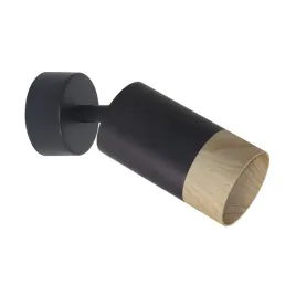 conti-lampa-kinkiet-czarny-1x15w-gu10-klosz-czarny-drewniany