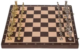 square-szachy-rzymskie-metalowe-szachownica-drewniana-wenge-jawor