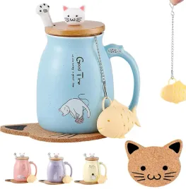 zestaw-kubek-z-kotem-kot-lyzka-podkladka-sitko-z-herbata-porcelanowy-380ml