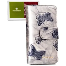 portfel-damski-peterson-ptn-76116-bf-srebrny