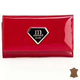 portfel-damski-monnari-pur0190-m05-skora-naturalna-czerwony