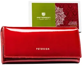 portfel-skorzany-damski-peterson-czerwony-poziomy-na-zatrzask-lakier-rfid