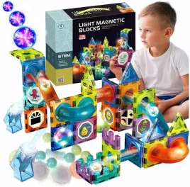 klocki-magnetyczne-konstrukcyjne-tor-kulkowy-rainbow-magnetic-tiles-panele