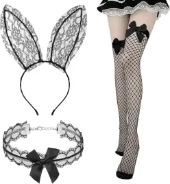 zestaw-kostium-kroliczek-uszy-opaska-ponczochy-choker-akcesoria-halloween
