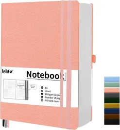 notatnik-b5-360-stron-100-g-m-dziennik-w-linie-twarda-okladka-rozowy