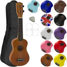 ukulele-sopranowe-braz-akcesoria-muzyczne-zapasowe-struny-kostka-etui