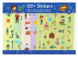 naklejki-super-przygody-kowboje-piraci-kosmonauci-150-sztuk-5-arkuszy