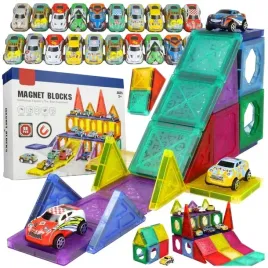 konstrukcyjne-klocki-magnetyczne-3d-tor-samochodowy-20-autek-zestaw-68el