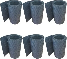6x-tasma-ogrodzeniowa-255-x-19cm-technorattan-niebieska-oslona-balkonowa