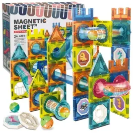 klocki-magnetyczne-konstrukcyjne-zestaw-tor-kulkowy-xxl-98-elementow